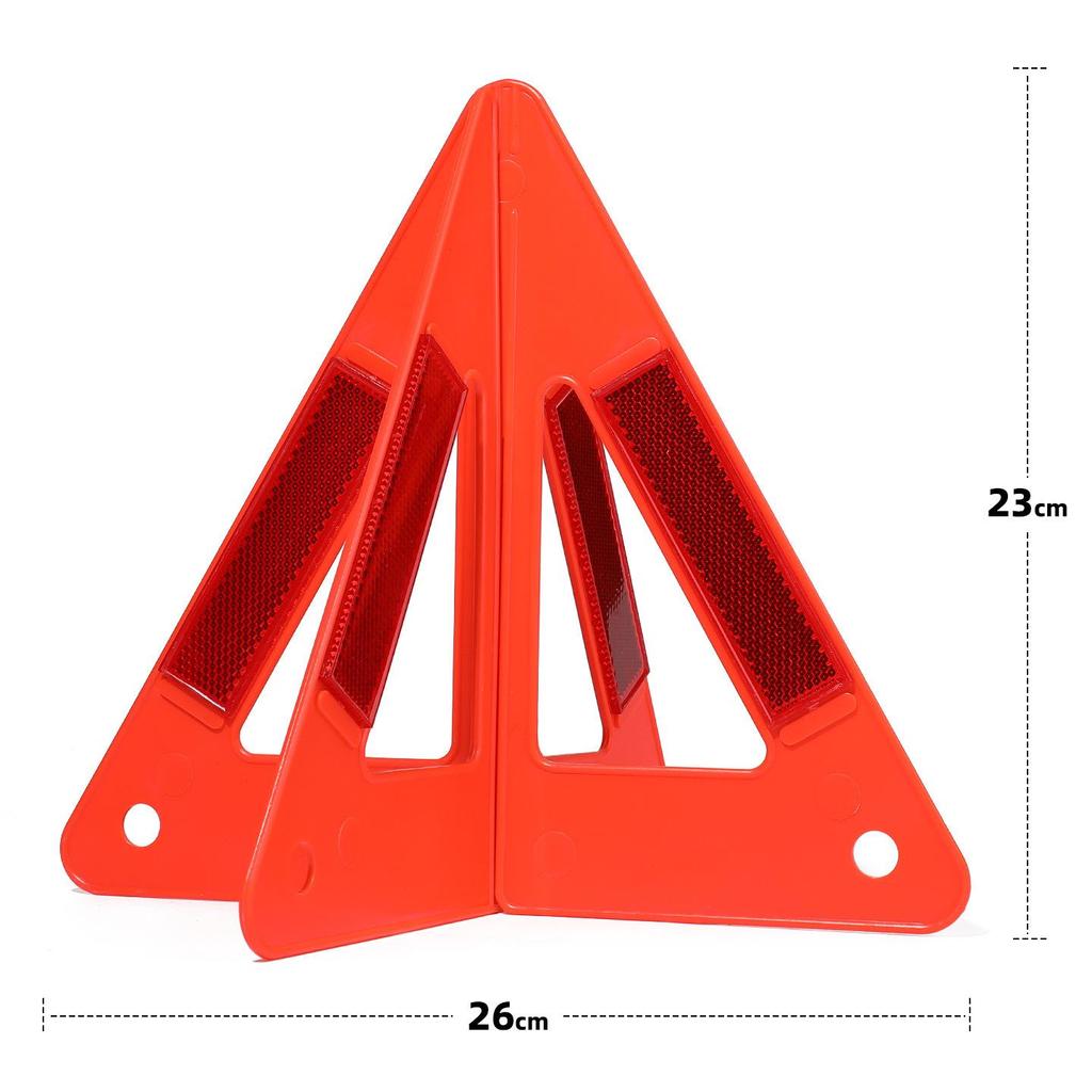 Складной светоотражающий аварийный знак треугольник для ДТП