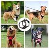 Шлейка для собак против рывков, мягкая шлейка для собак со ступенчатым дизайном, шлейка для контроля без рывков с регулируемыми ремнями для собак всех размеров