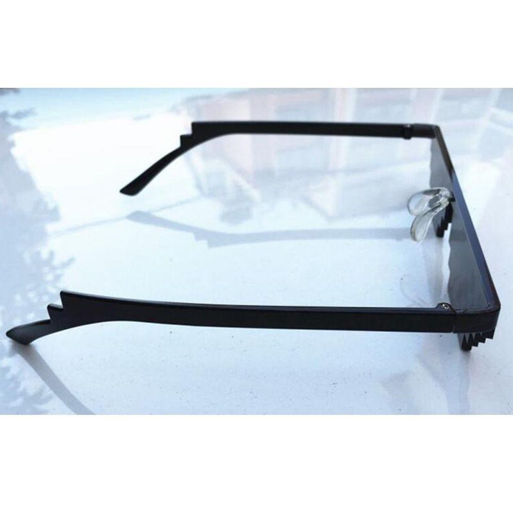 Лидер продаж, высококачественные очки унисекс, портативные легкие модные солнцезащитные очки, индивидуальные пиксельные солнцезащитные очки