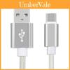 Прочный и стильный нейлоновый прочный плетеный кабель USB-C Type-C 3.1 для синхронизации данных и зарядки
