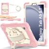 Для Samsung Galaxy Tab A9 Samsung Galaxy Tab A9+ Дизайн с плечевым ремнем Вращающаяся на 360° ручка Прочная защитная подставка Противоударный противоударный чехол