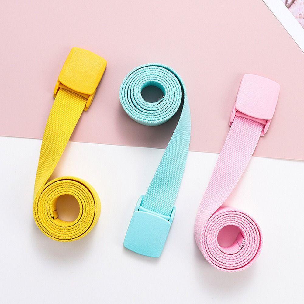 Fashion Dress Decoration Color Waist Strap Waistband Canvas Belts Waist Belts