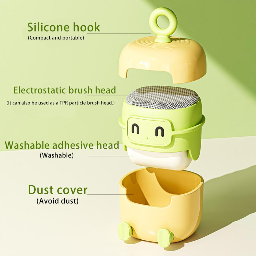 Lint Roller, Reusable And Washable Lint Roller, Portable Pet Hair Remover, Travel Sized Garment Lint Remover, Compact Pet Hair Removal Tool, Effortles