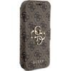 Guess Gubkp15L4Gmgbr Iphone 15 Pro 6.1Brown/Book Book 4G Metal Logo