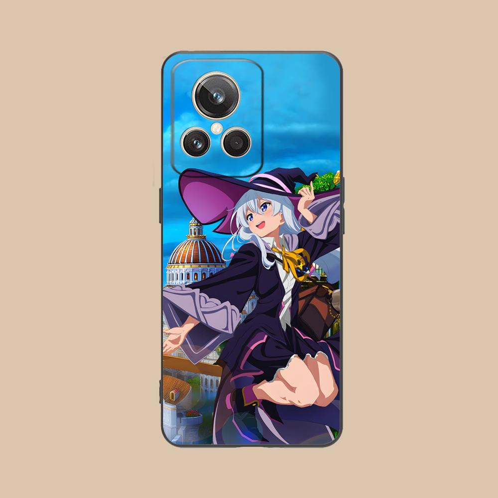 Чехол для мобильного телефона Wandering Witch Elaina из матового ТПУ для Realme 15 14 13 12 11 10 9 Pro Plus T i Lite 5G, цветной печатный чехол