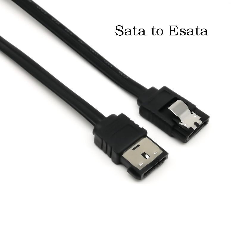7Pin SATA to ESATA Data Cable HDD Hard Disk External Cable 2.5inch SATA DATA Storage 5V Power Supply Extension Convert Cable