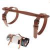 Blanket Tie Wrap Belt Picnic Mat Roll Strap PU Leather Strap Faux Leather Buckle Belt Yoga Mat Hand Strap