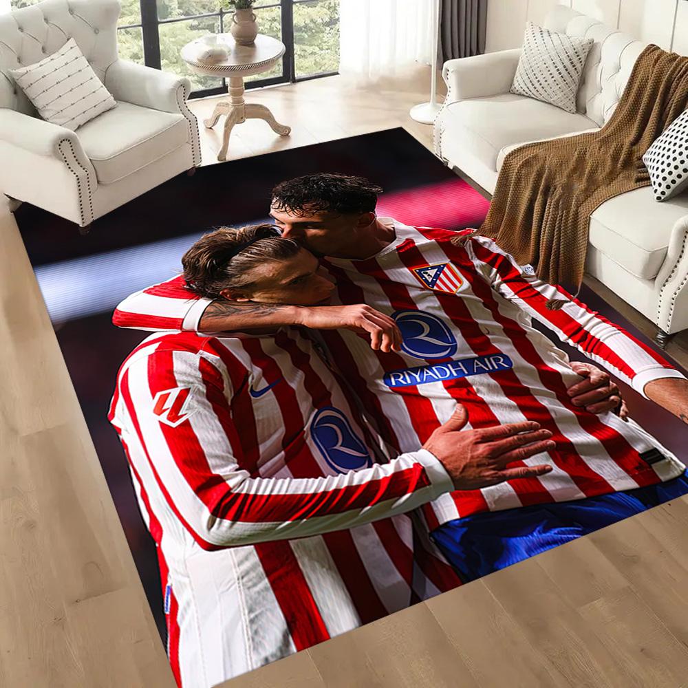 Atletico Madrid Floor Rug Office Rug Perfect For Dormitory Entryway Game Room Decorate Room Antislip Rug Office Home Decor Perfect Gift For Womenmen