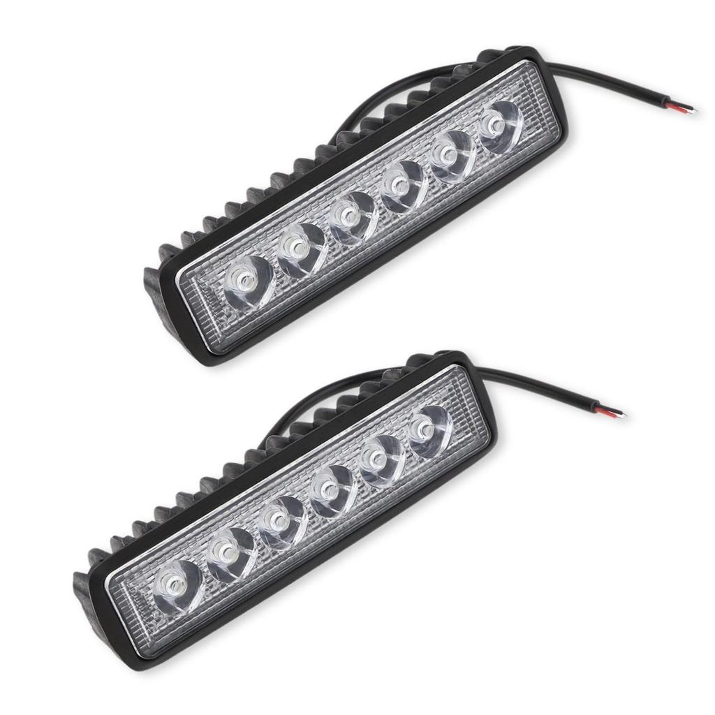 Светодиодный подвесной противотуманный фонарь Calmwish, компактный рабочий фонарь для внешнего освещения автомобиля, водонепроницаемый алюминиевый корпус, 2 шт., общее назначение