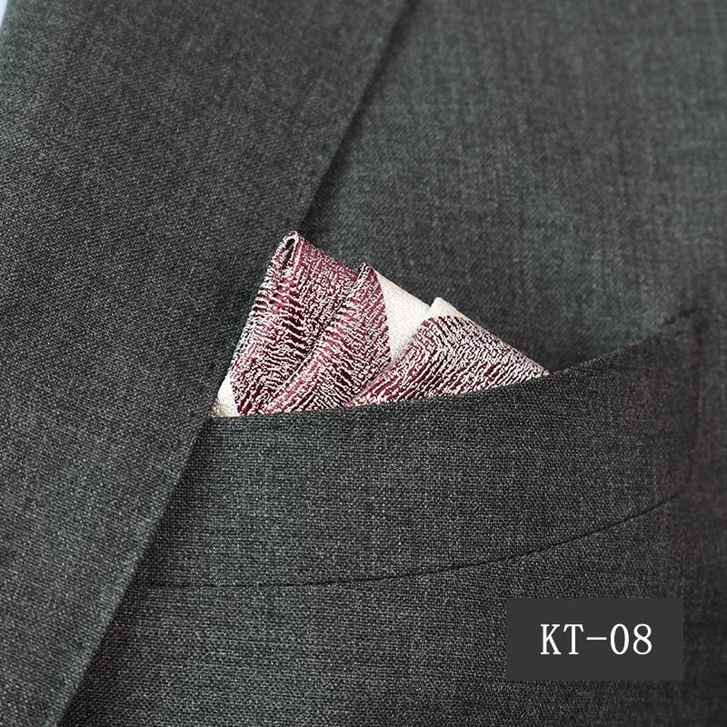 Полосатый галстук мужской, деловая рубашка, платье, джентльмен, британский ретро, квадратный, карман для платка, ручной стиль