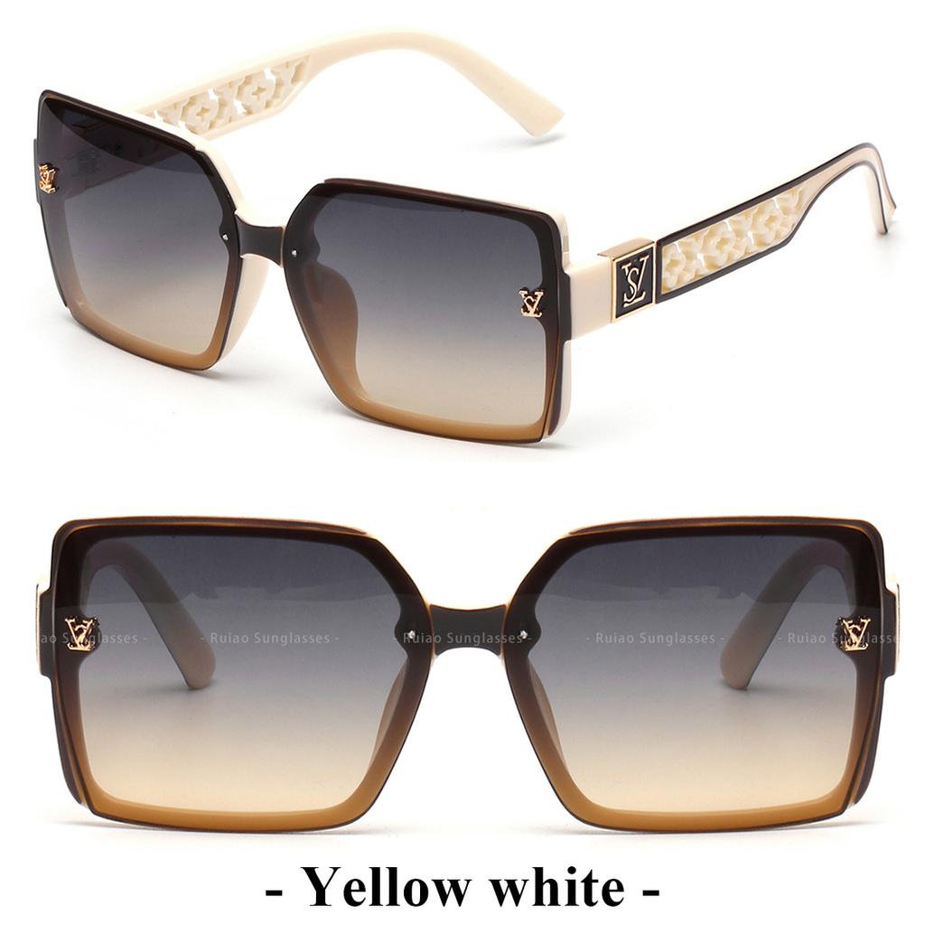 Luxury Square Designer Fashion Big Sunglasses for Women Glasses Brand Woman Women's Retro Shades UV400 Sunglasses Eyewear