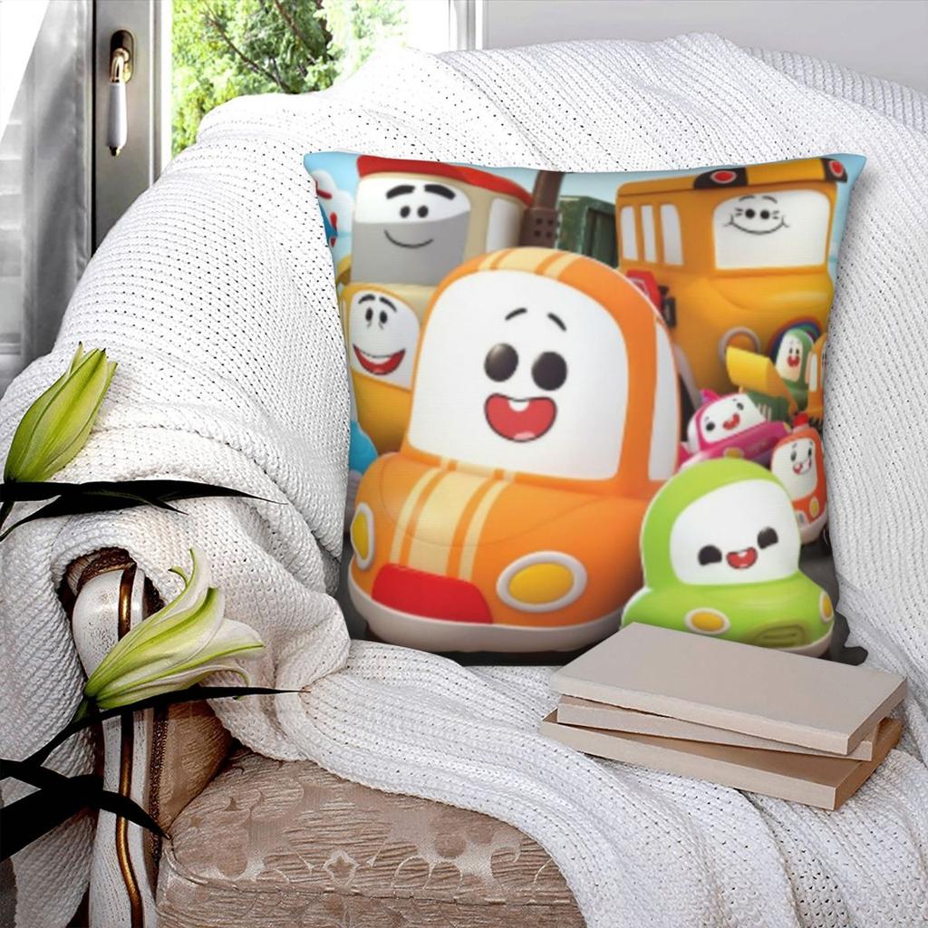Go Go Cory Carson And Friends Pillowcase Polyester Linen Velvet Printed Zip Decorative Throw Pillow Case Home Cushion Cover