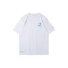 Li Ning Sports Fashion Series Casual Round Neck Knitted Short Sleeve T-Shirt Men Tops White AHSR073-1