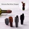 Reusable Silicone Wine Stoppers  with Handle,Sparkling Wine Bottle Stopper Beverage Bottle Sealer Keep Champagne Fresh Tools
