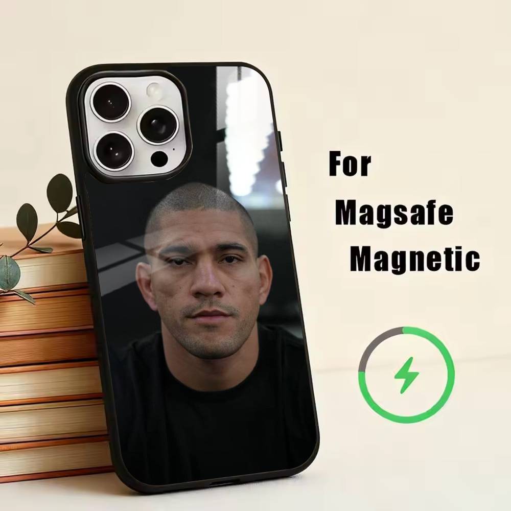 D-Fighting Pereira Alex Phone Case For iPhone17,16,15,14,13,12,11 Plus,Pro Magnetic with Magsafe Wireless Charging