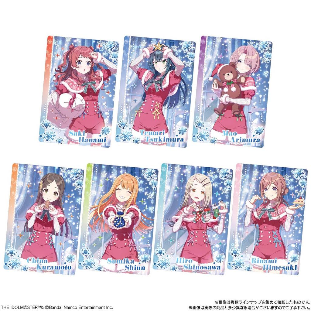 Bandai Gakuen Idolmaster Вафли 2 (20 штук)
