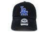 Кепка Forty Seven Brand 47 Clean Up Los Angeles Dodgers, Черная 2