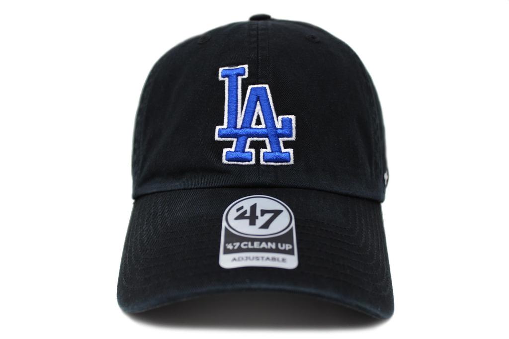 Кепка Forty Seven Brand 47 Clean Up Los Angeles Dodgers, Черная 2