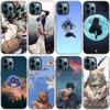 Anime Demon Slayer Inosuke Phone Case For Apple iPhone 14 13 12 Mini 11 Pro Max 7 8 XR X XS 7 8 Plus SE 2020 2022 Cover