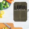 Knife Canvas Storage Bag Kitchen Knife Portable Knife Bag Storage Box Chef Knife Protective Cover Can Be Washed