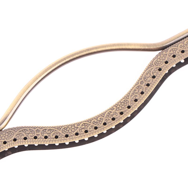 1 шт. Модные женские сумки Ручка Металлическая DIY Кошелек-монетница Ручка для сумки Застежка-замок для сумочки Дугообразная рама Аксессуары для сумок