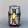 Templar Brass Cross Crusader Helmet-Knight Helmet-Medieval Helmet-Cosplay Costume Larp Reenactment Great Helmet