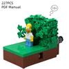 В НАЛИЧИИ MOC 227 ДЕТАЛЕЙ Строительные Блоки Гомер Заносит в Кусты DIY Кирпичное Украшение Детские Игрушки Рождество Подарок на День Рождения