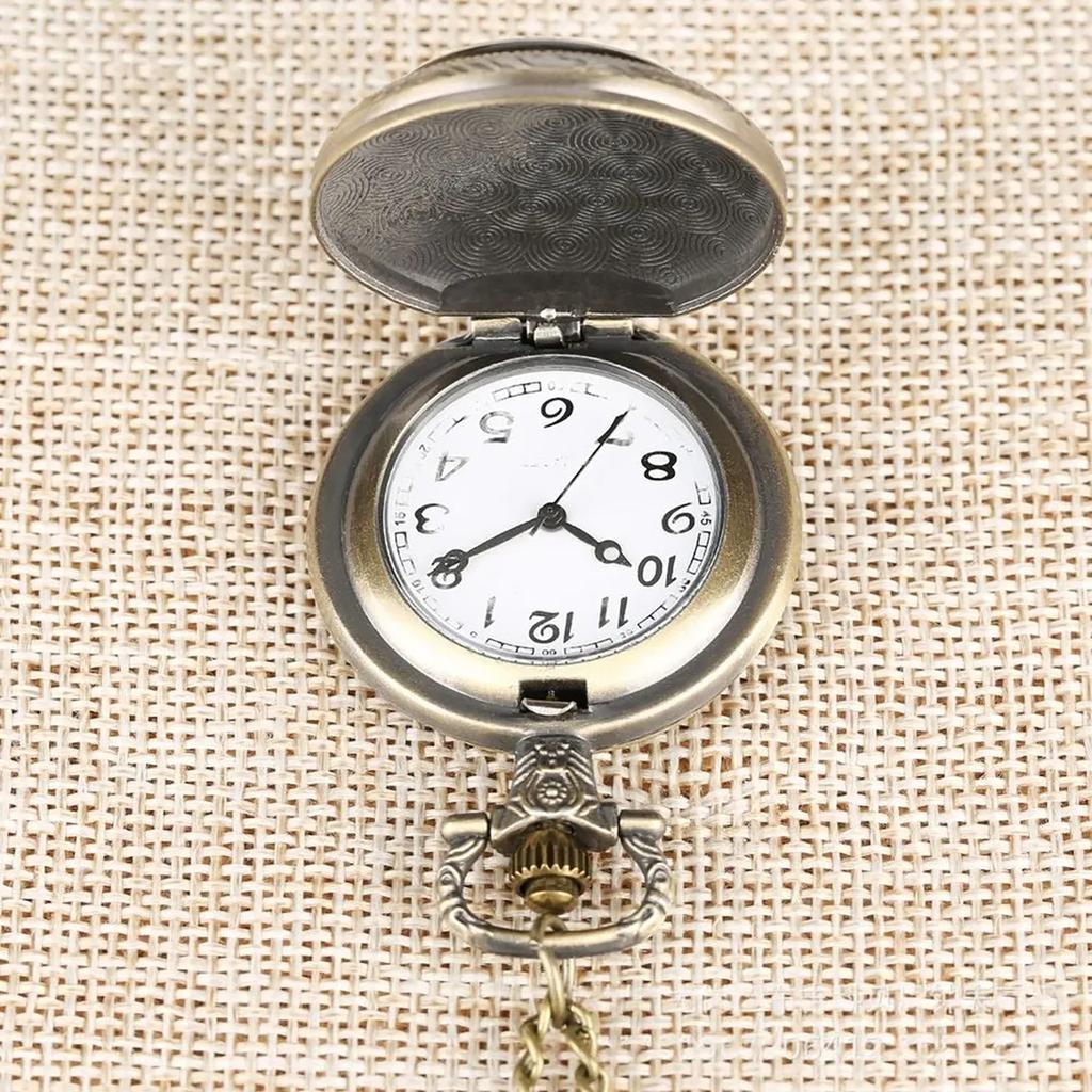 Винтажное ожерелье Антикварное ожерелье Трансграничные карманные часы Маленькие красивые карманные часы