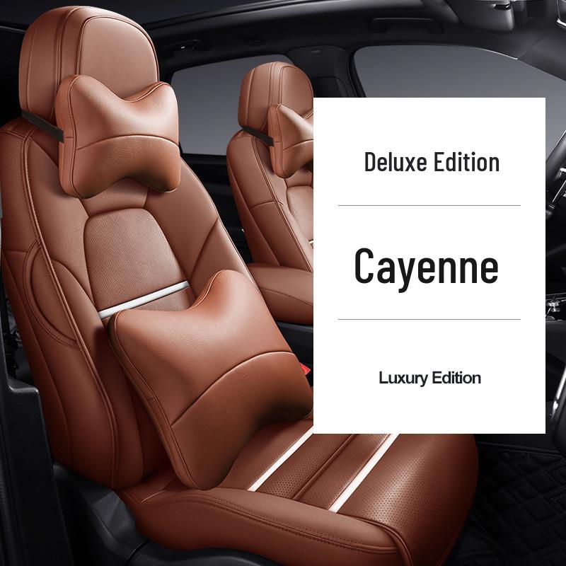 Кожаные чехлы на сиденья Mercedes-Benz C/E/GLC/A-Class – Полный охват, Всесезонная подушка