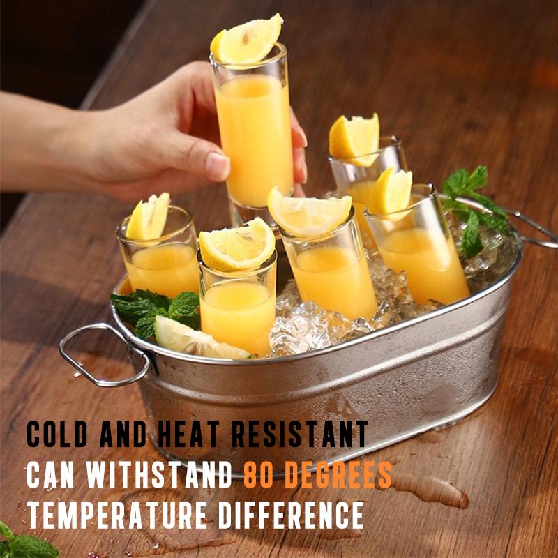 Рюмки для водки 2,4 унции, набор из 6/12, стаканы для рюмок с тяжелым основанием, маленькие стаканы для питья, стаканы для текилы для водки, виски