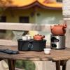 Портативный керамический дорожный чайный набор для кунг-фу Edenus