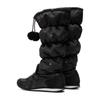 ONITSUKA TIGER Winter Heaven Fashion Универсальные Теплые Высокие Повседневные Кроссовки Женские черные 1182A676-001