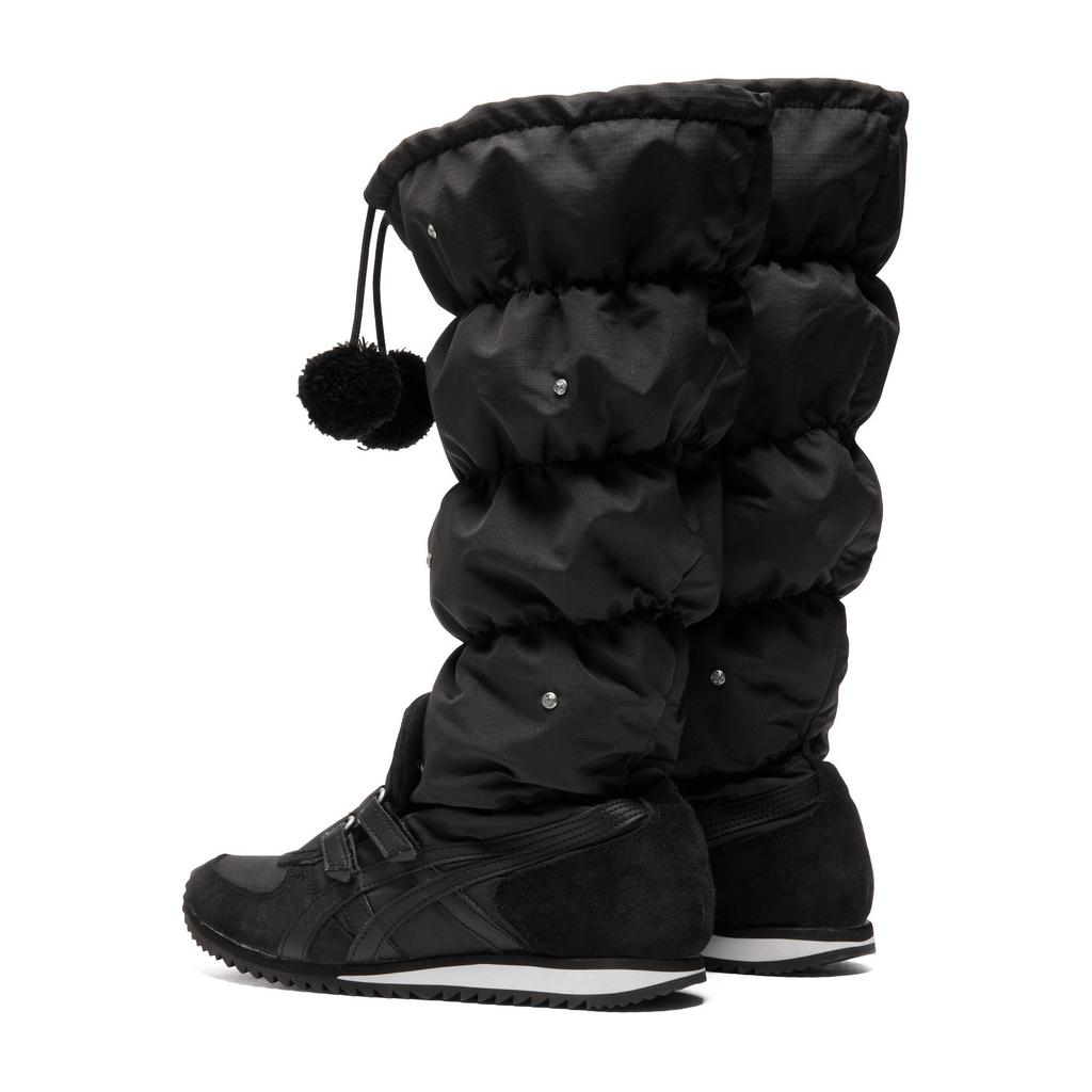 ONITSUKA TIGER Winter Heaven Fashion Универсальные Теплые Высокие Повседневные Кроссовки Женские черные 1182A676-001