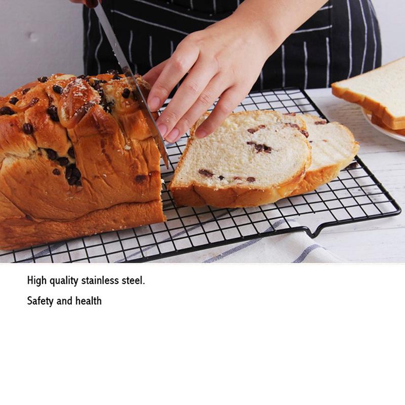 1Pc Non-Stick Cake Cooling Rack Net Cookies Bread Drying Stand Cooler Holder
