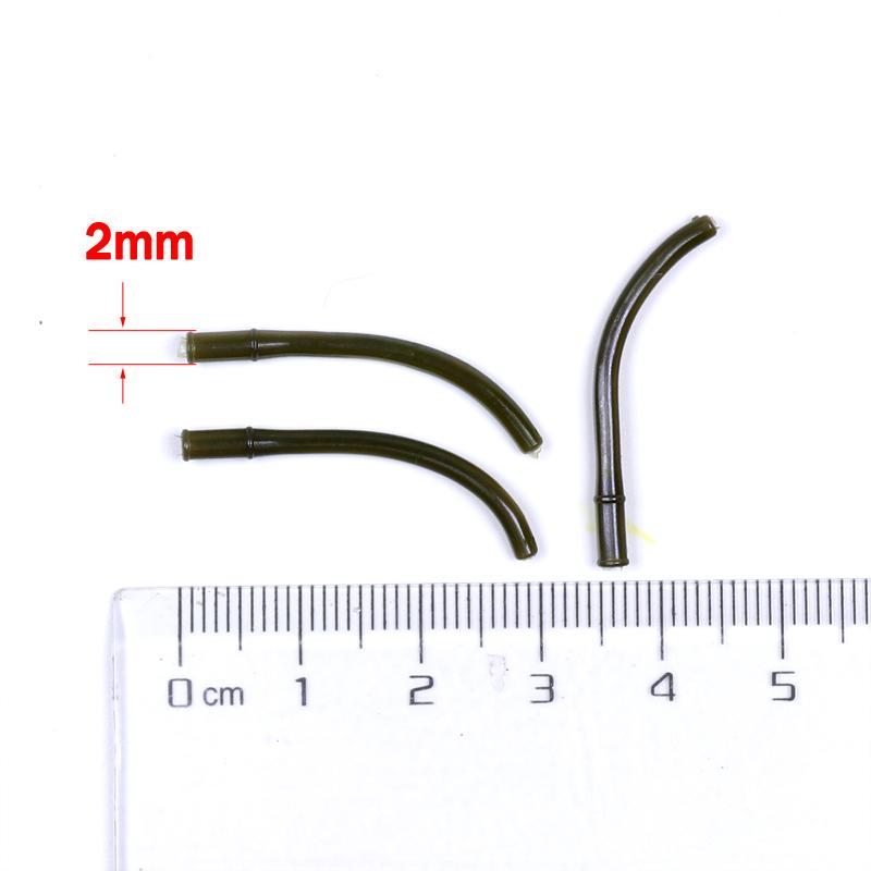 Bimoo Withy Pool Rig Alinger, резиновый рукав с крючком, терминал для ловли карпа, снасти для размера 2 ~ 10, пар, чтобы изогнуться