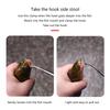 Fly Fishing Ice Fishing Hook Remover Fishing Gear Tackle Tools Mutifunctional Fishing Pliers Fish Lip Gripper with Scale