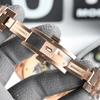 Мужские автоматические механические часы AP Royal Oak 15407, водонепроницаемые, с люминесцентными метками, стальной браслет