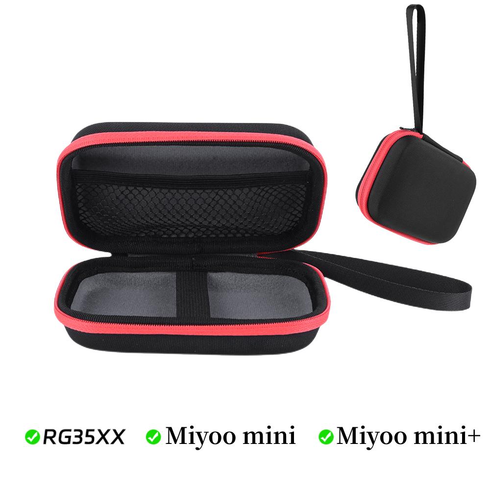 EVA Protective Case for Miyoo Mini Plus for Anbernic RG35XX H RG556 Rg35xxsp R36S Handheld Game Console Portable Storage Bag