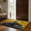 Floor Mat Soft Flannel Rug Non Slip Absorbent Mat for Bathroom Bedroom Home Decor K Kodomo no Omocha anime