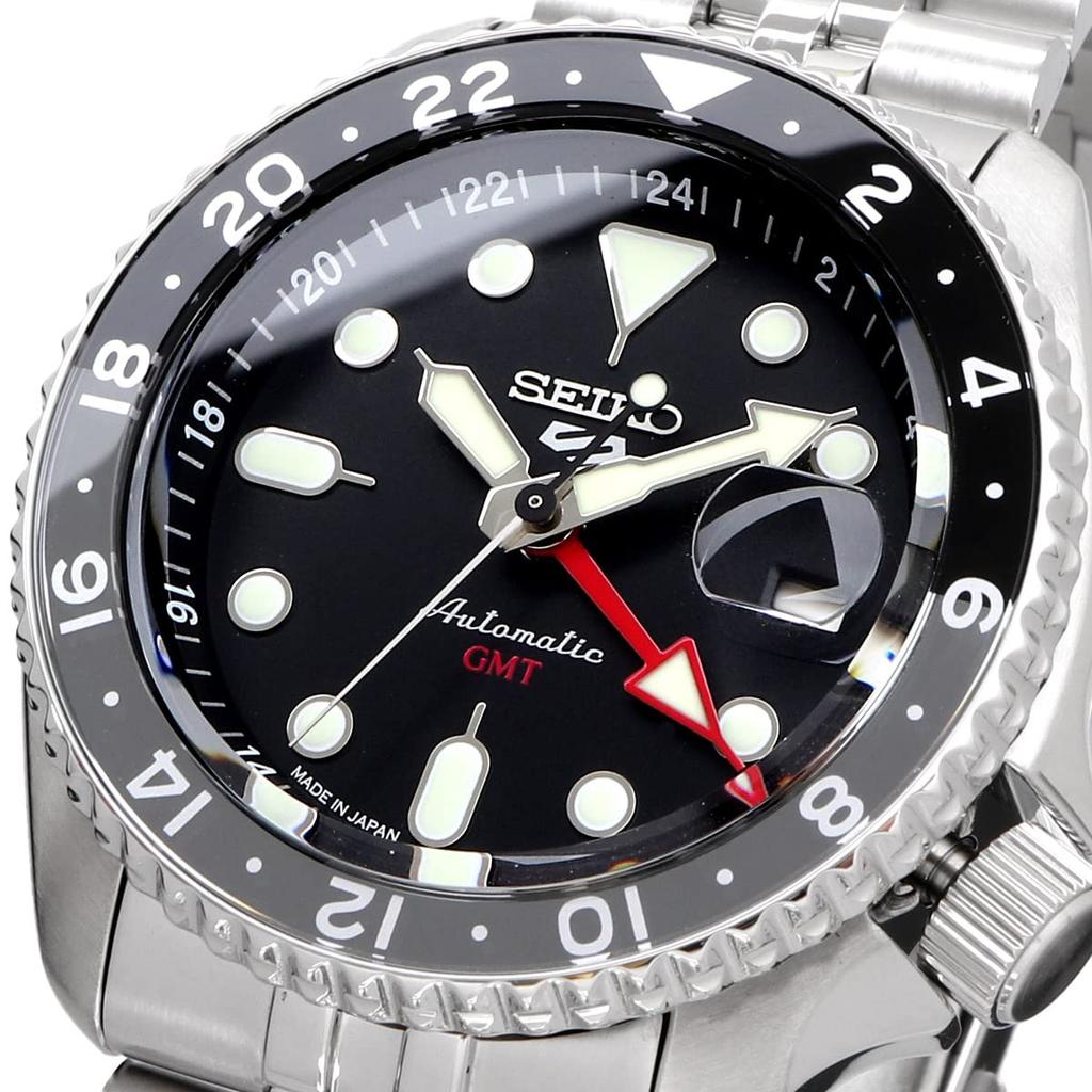 SEIKO 5 SPORTS SKX Sports Style GMT Model Automatic Mechanical Watch Made In Japan SSK001 Men's Black