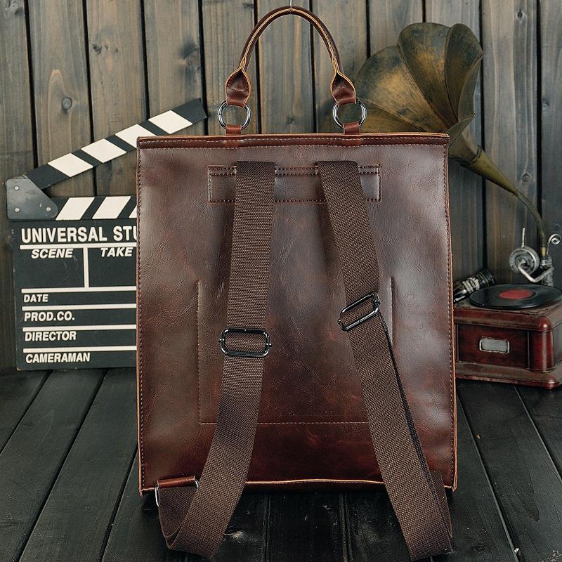 Рюкзак в стиле преппи, мужская сумка в стиле ретро, ​​модная мужская сумка