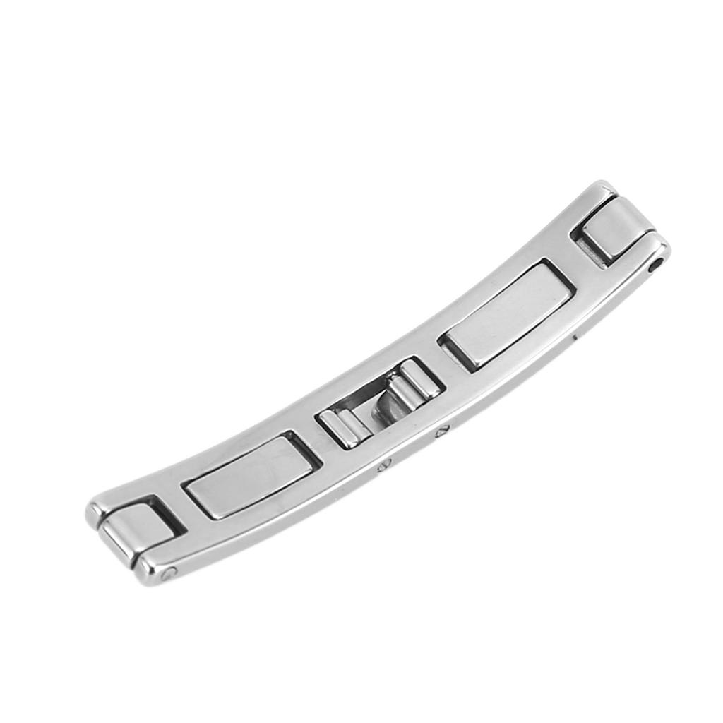 Watch Clasp Buckle Foldable Universal Stainless Steel Deployment Buckle Butterfly Clasp for Most Watch Straps