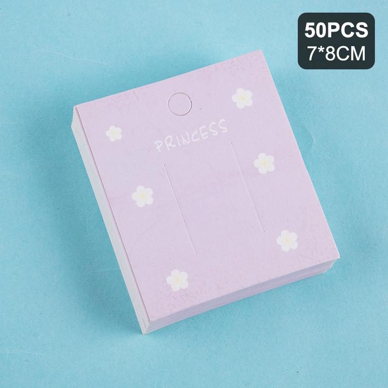 Hair Clip Paper Cards Hair Accessories Jewelry Display Card Hair Clip