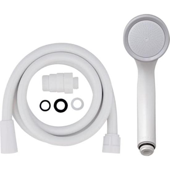Takagi Shower Feeling Shower WT Hose Water Water Water Water Chlorine Skin Hair No Water Stop Button Head, JSA1122, Set, Purification, Saving,