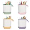 Канцелярские принадлежности Большая вместимость Телескопическая сумка для ручек Пенал Косметичка Коробка для хранения на молнии
