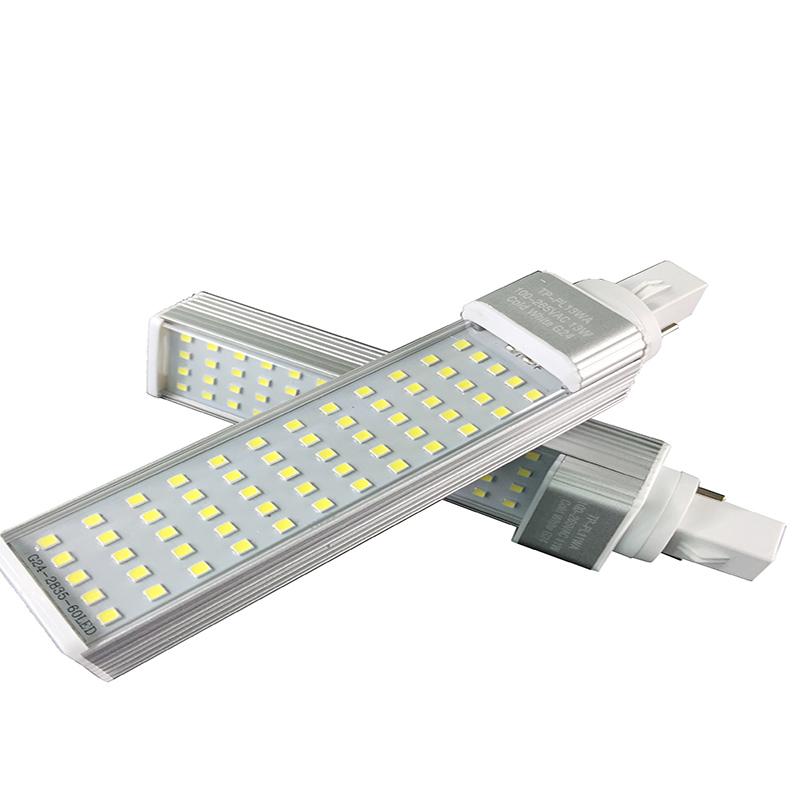 Rotatable PL LED Bulb 4Pin G23 G24 GX23 GX24 E27 PL LED Lamp Tube Light