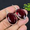 Серьги из серебра 925 пробы с мозамбикским гранатом 1,89 дюйма y6W02