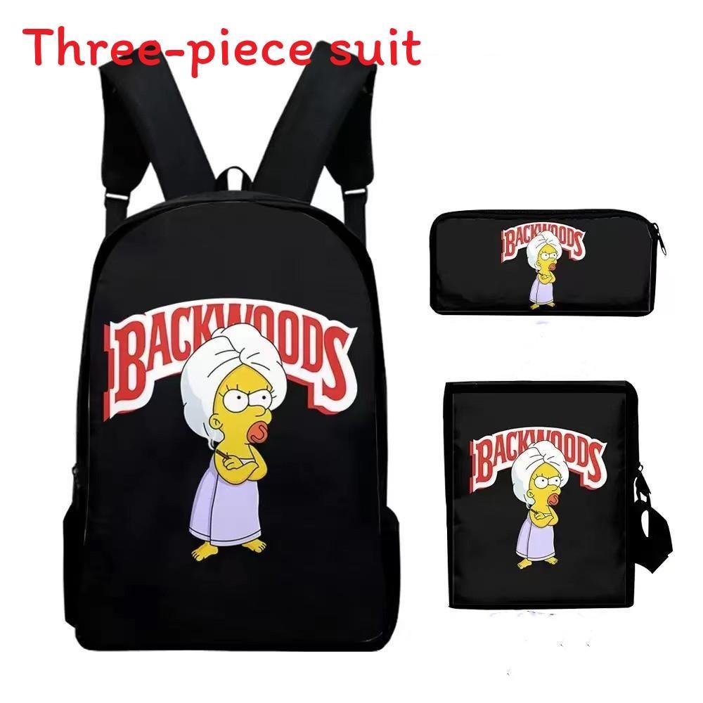 Monsters Singing My Childrens School Bag Three Piece Suit Suitable For Gift