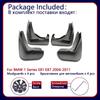Для BMW 1 серии E81 E87 2004 ~ 2011 автомобильные брызговики переднее и заднее брызговики крыло брызговики 2006 2007 2008 2009 2010
