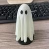 Украшение в виде призрачного человечка на Хэллоуин, 3D-печатное украшение, светящееся в темноте, подарки на вечеринку в честь Хэллоуина, домашний рабочий стол, атмосфера, аксессуары